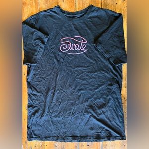 Swate, Men’s, Black Tee, Designed in Montana Size XL